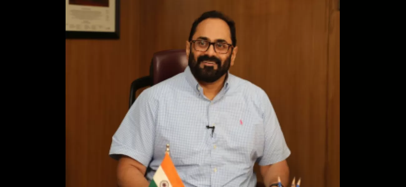 Rajeev Chandrasekhar praises India's strong involvement in international supply chains.