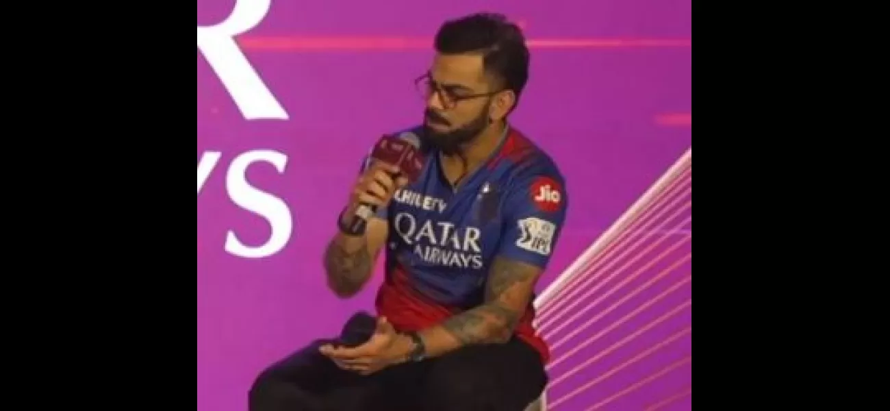 Kohli relies on his intuition and responds to the ball rather than analyzing the bowler, as he prepares for the eliminators against RR.