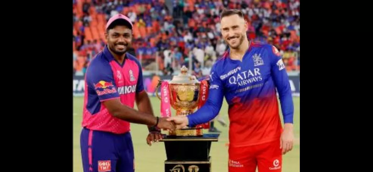 RR chooses to field first against RCB in the eliminator match.