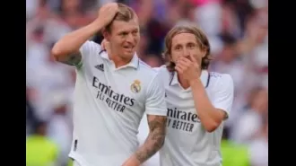 Modric wrote a heartfelt goodbye to his teammate Toni Kroos.