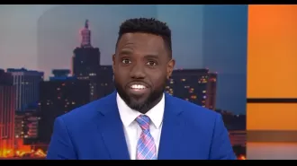 TV host's revelation about his sexuality causes emotional reactions from audience during broadcast.