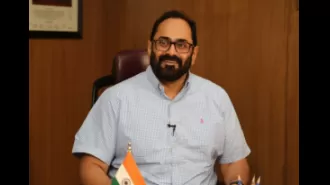 Rajeev Chandrasekhar praises India's strong involvement in international supply chains.