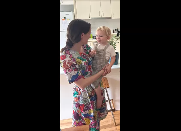 A grieving mother is struggling to understand the tragic loss of her toddler, who was killed by his own father.