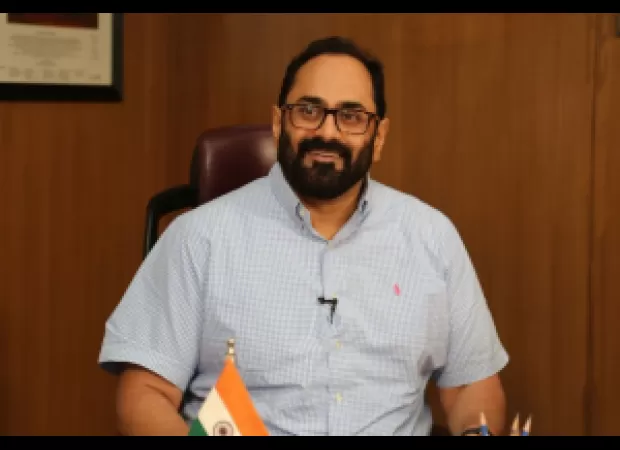Rajeev Chandrasekhar praises India's strong involvement in international supply chains.