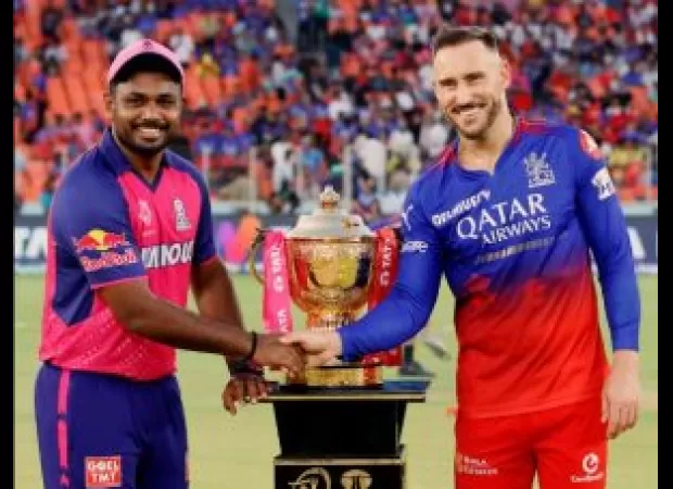 RR chooses to field first against RCB in the eliminator match.