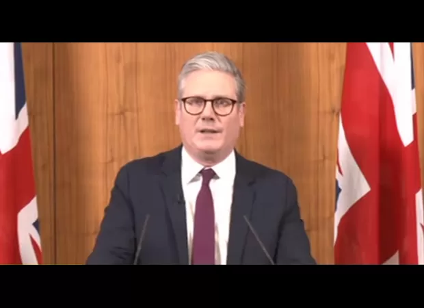 Keir says Labour will put an end to disorder in speech following announcement of General Election date.