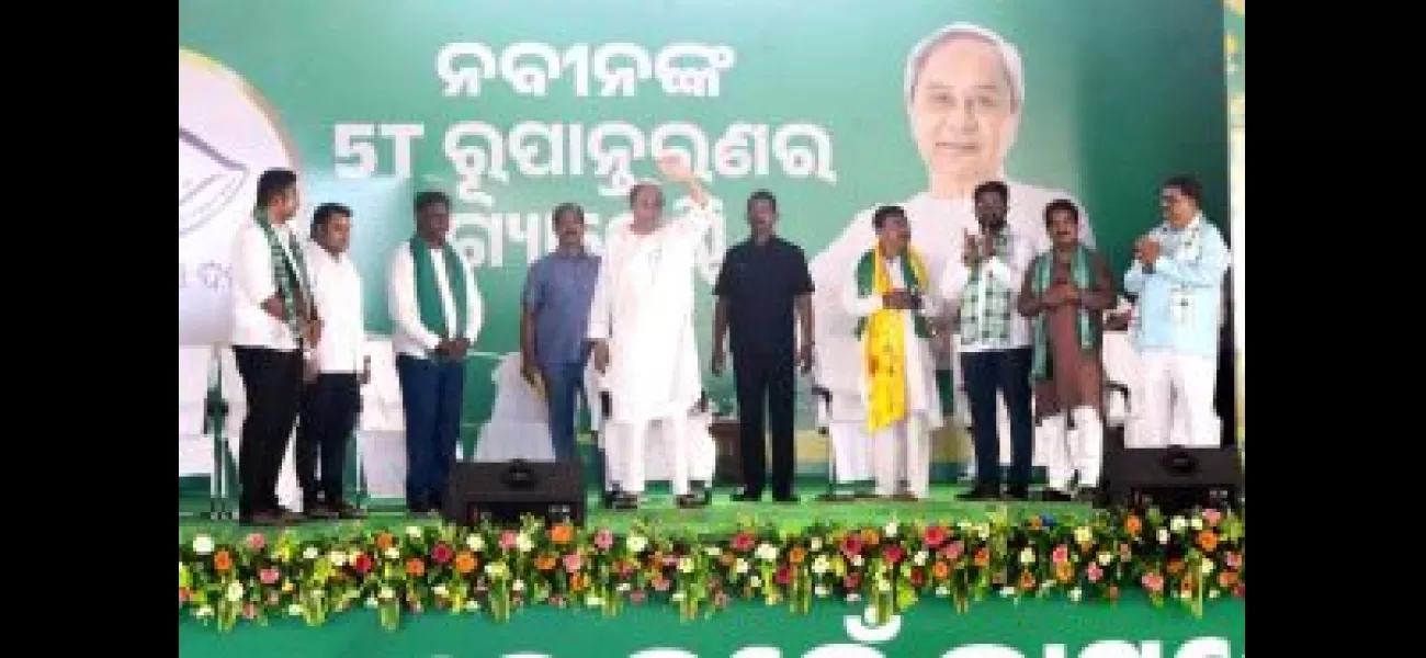 Naveen urges people to support 'double sankha' in upcoming Assembly and Lok Sabha elections.