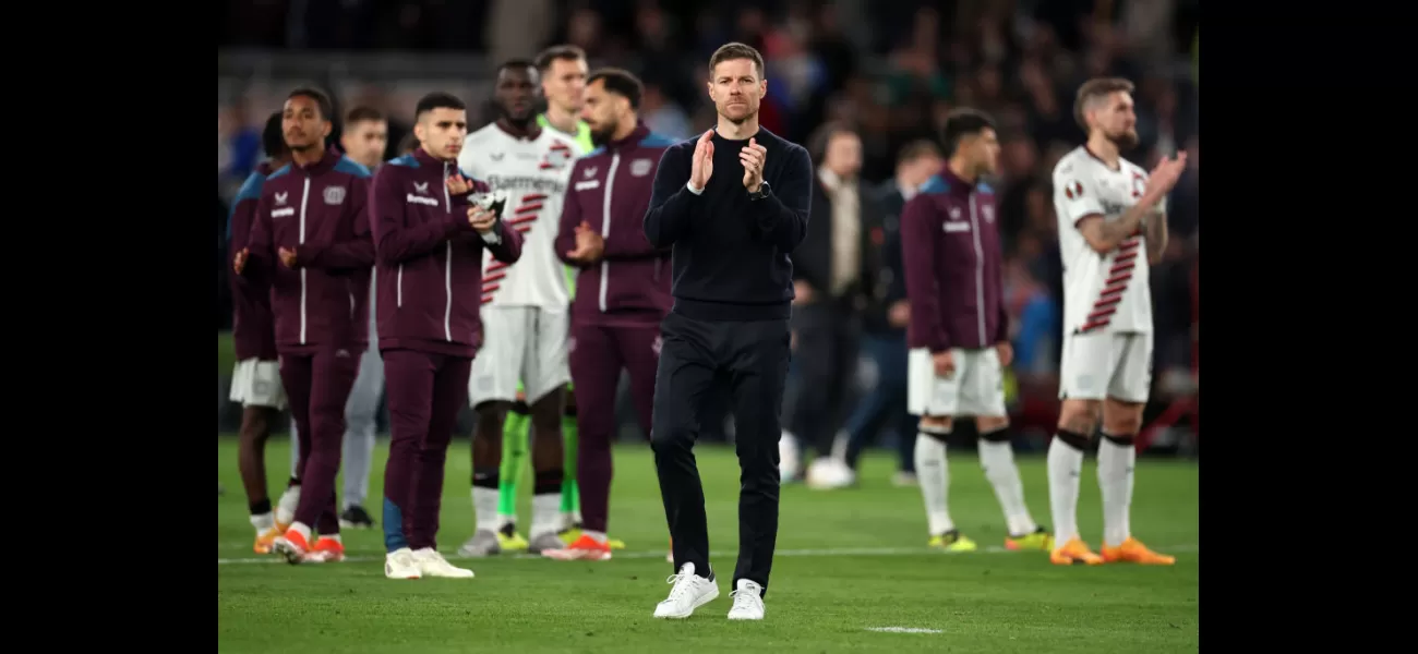 Xabi Alonso demonstrates his quality by responding to Bayer Leverkusen's defeat in the Europa League final against Atalanta.