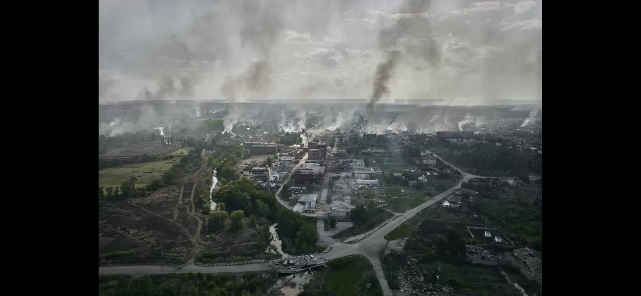 Proof that Putin's war on Ukraine is increasingly violent, shown by a powerful photo.