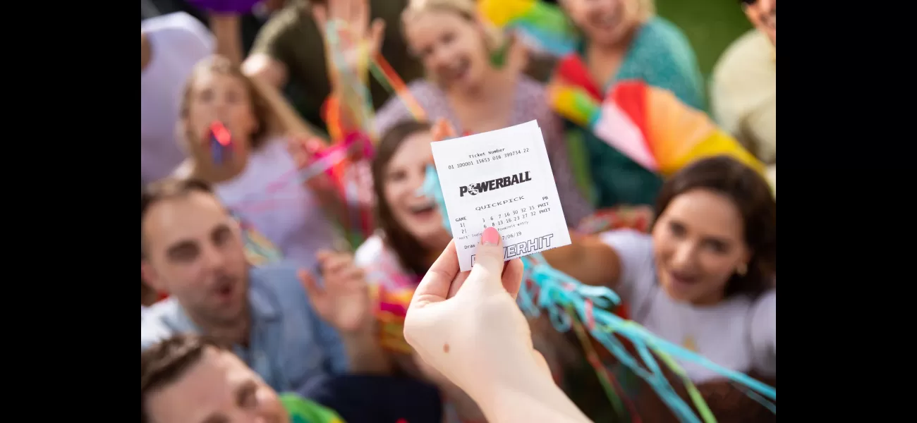 Lottery winners spent their prize on strange items like a sewing machine and a new deck.