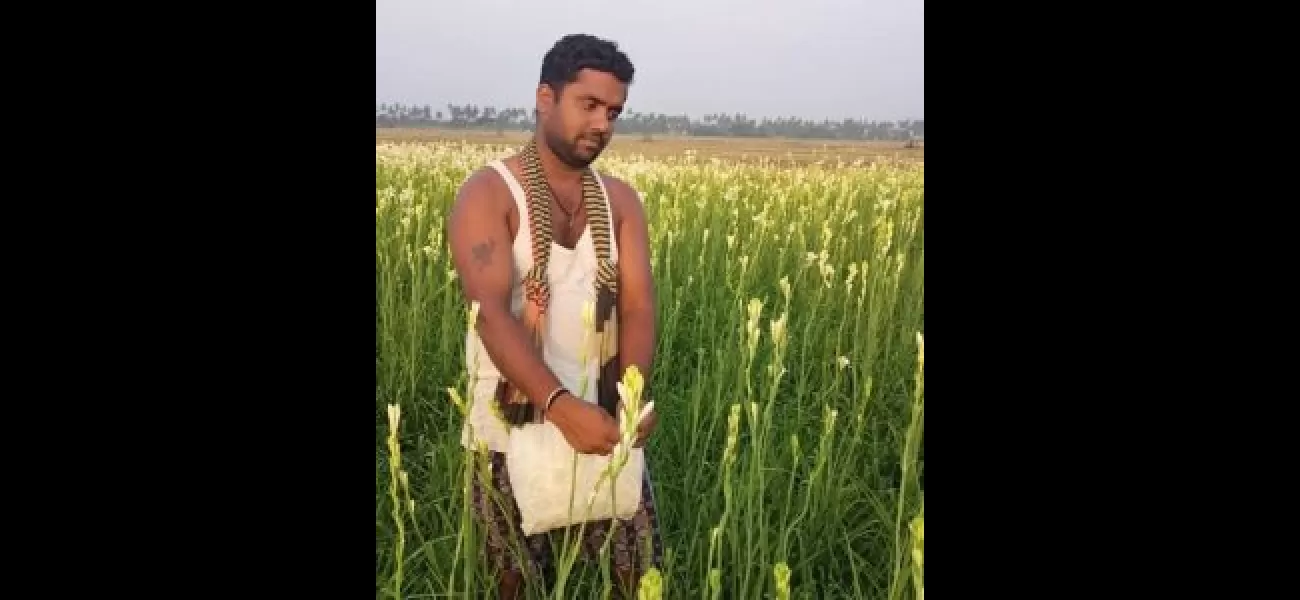 Tuberose farmers are unhappy about the absence of marketing resources.