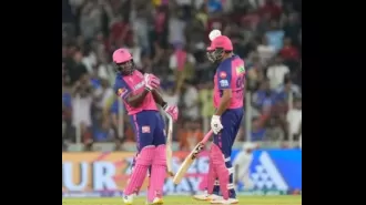In the IPL Eliminator, RR defeats RCB by four wickets, ending RCB's campaign.
