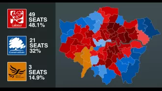 Learn how Londoners voted in the recent general election with this detailed map.