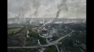 Proof that Putin's war on Ukraine is increasingly violent, shown by a powerful photo.