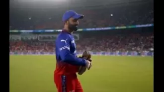 Karthik honored with emotional send-off after RCB's loss, suggests retirement from IPL.