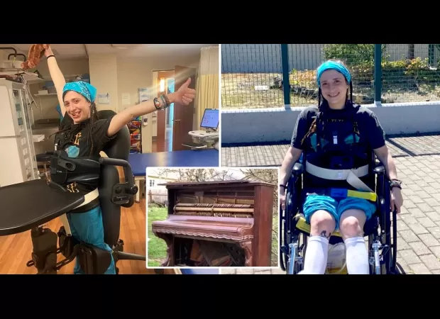 A woman is fatally injured while assisting a friend with moving a piano in a strange and unexpected occurrence.