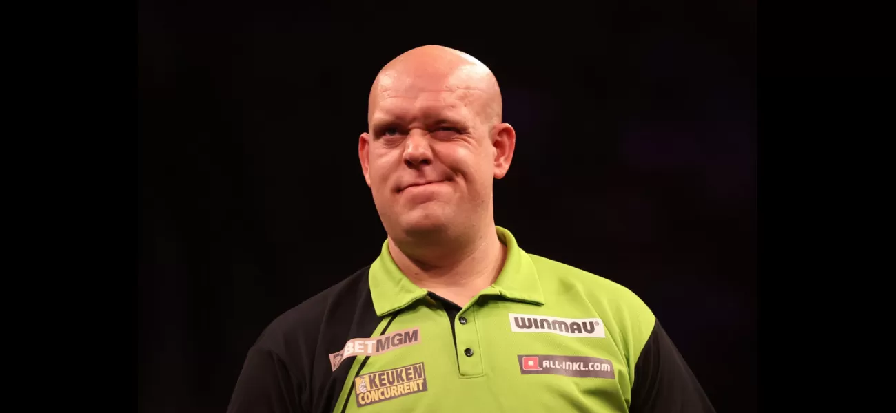 Van Gerwen, a seven-time Premier League winner, responds to being labeled as an underdog.