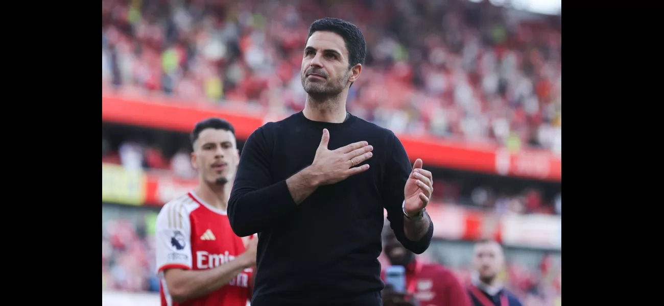 Arsenal supporters want their team to be given the Premier League title after Manchester City received 115 charges.