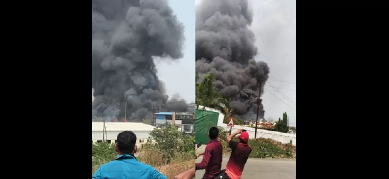 A chemical factory in Thane district experienced a boiler explosion, injuring six people in a subsequent fire.