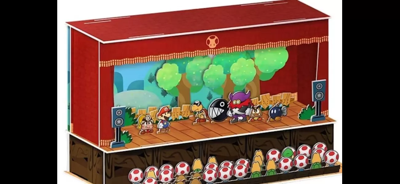 Americans are envious of the amazing pre-order bonus for Paper Mario.