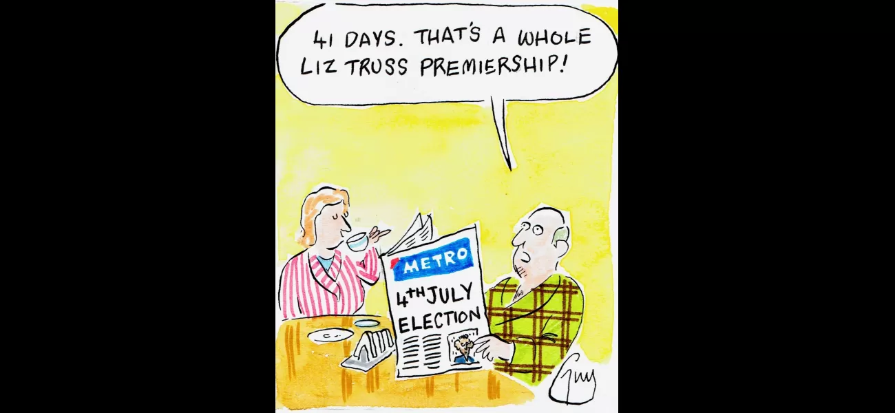Guy Venables' Metro newspaper cartoon.