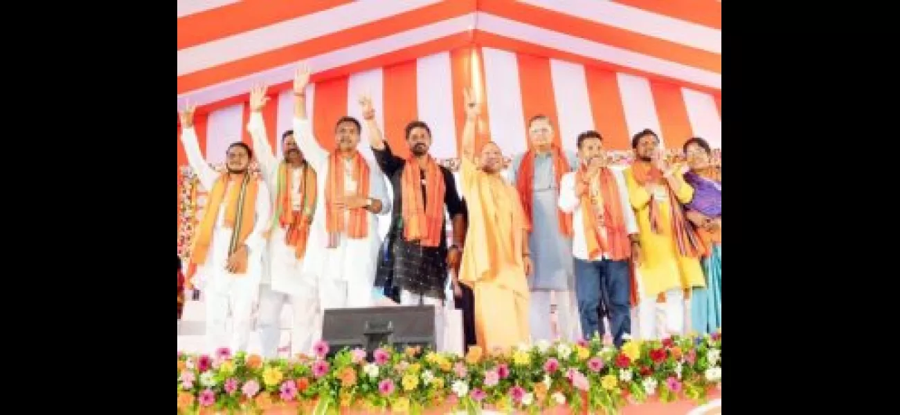 If Odisha creates 'double engine' govt, Adityanath says bulldozers will be used against mafia.