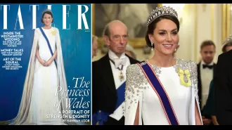 Tatler's new Kate Middleton cover has caused confusion.