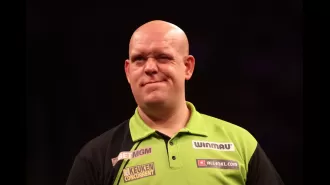 Van Gerwen, a seven-time Premier League winner, responds to being labeled as an underdog.