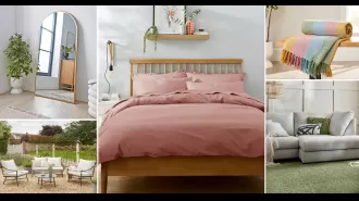 Dunelm's summer sale offers big discounts on bedding, bathroom, furniture, and air fryers up to 50% off.