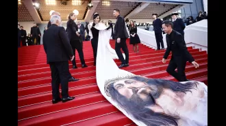 Jesus Christ shocks Cannes attendees with surprise appearance on red carpet