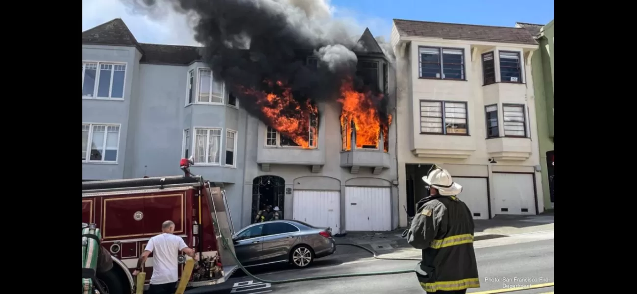 A family home in San Francisco was intentionally burned down following the receipt of racist packages.