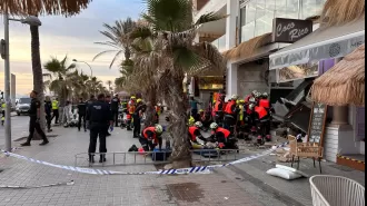 Four deaths and 21 injuries reported after bar collapse in Majorca.