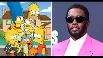 The Simpsons did not anticipate Diddy's surprising downfall in an animated police pursuit.