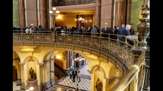 Negotiations for Illinois budget continue past deadline as Democrats disagree on potential tax increases.