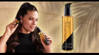 People who have trouble tanning love this tan serum because it's really easy to use, according to shoppers.
