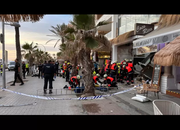 Four deaths and 21 injuries reported after bar collapse in Majorca.