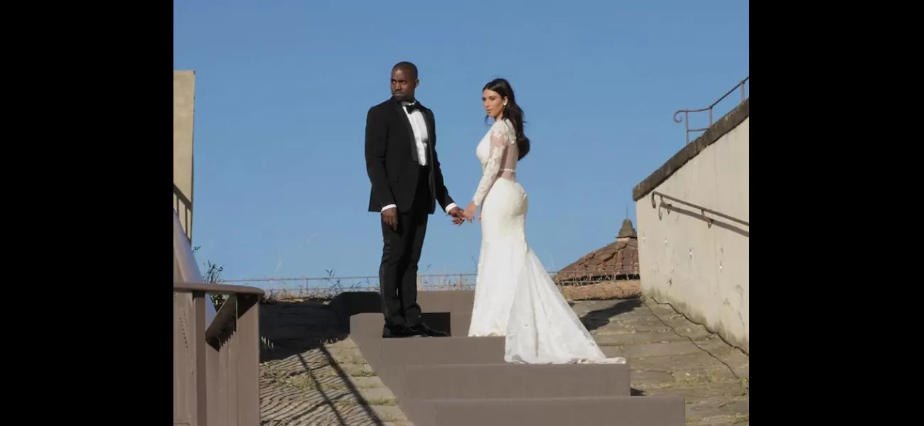 Kanye West looks completely different from the infatuated groom who wed Kim Kardashian a decade ago.