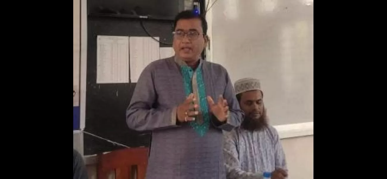 A butcher was arrested by police in Bangladesh for a murder and used his help to locate the victim's body parts.