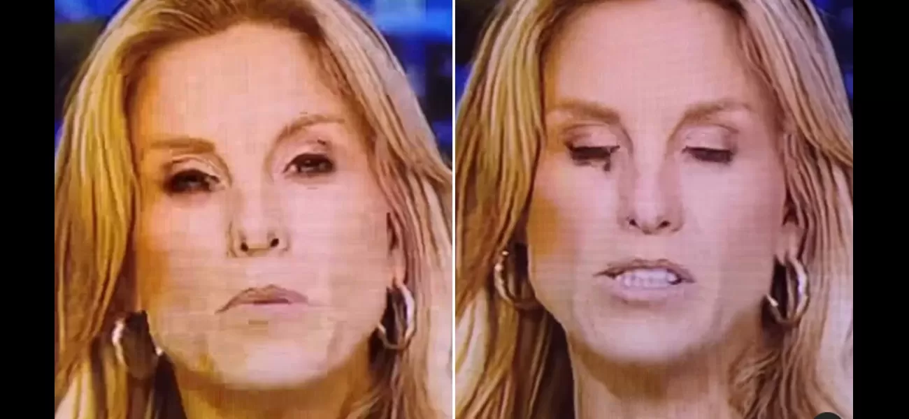 Journalist becomes internet sensation as audience believes she accidentally consumed insect during on-air segment.