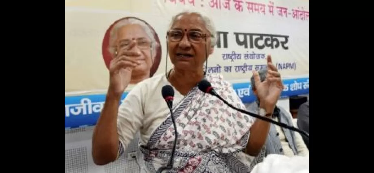 Activist Medha Patkar is found guilty of defamation against L-G VK Saxena by a Delhi court.