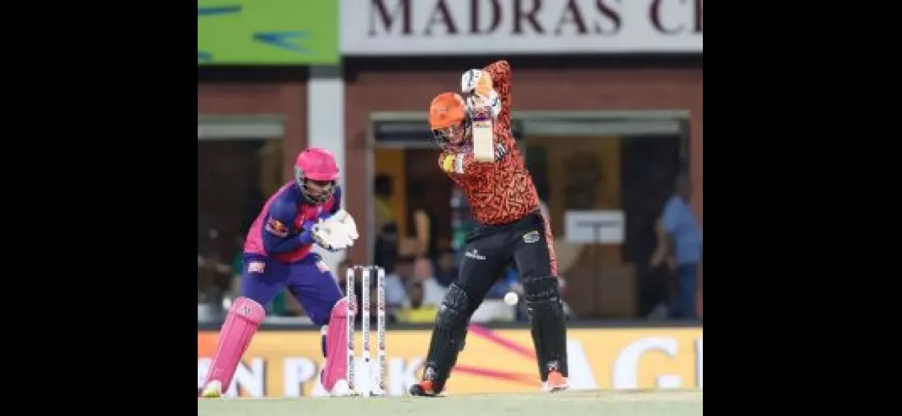 SRH scored 175 runs and lost 9 wickets against RR in the IPL Qualifier 2.