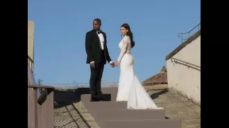 Kanye West looks completely different from the infatuated groom who wed Kim Kardashian a decade ago.