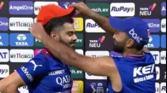 Kohli praises DK's support during IPL 2022 in RCB tribute video.