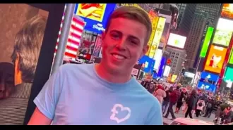 A golfer tragically died after being pushed off a driving range ledge in a prank gone awry.