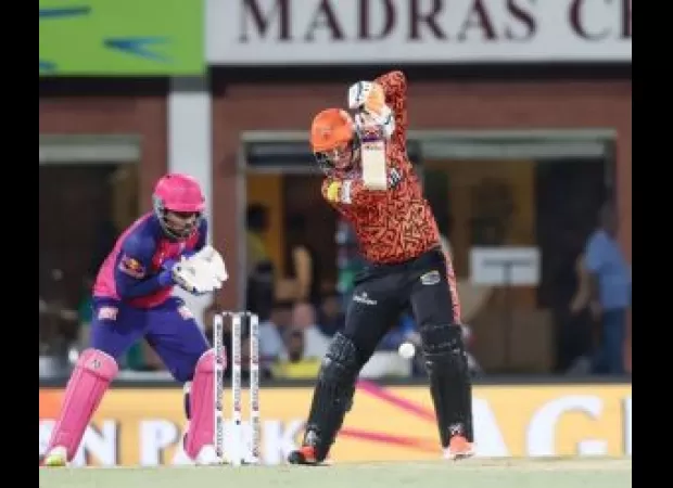 SRH scored 175 runs and lost 9 wickets against RR in the IPL Qualifier 2.