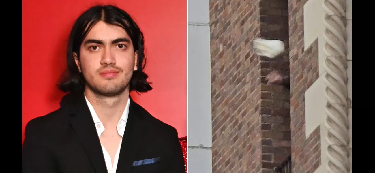 MJ's son imitates father's dangerous actions on balcony two decades later.