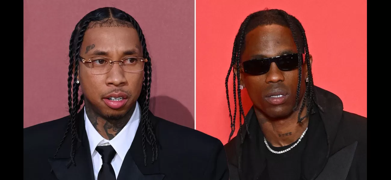 Travis Scott got into a fight with Tyga and Alexander 'AE' Edwards at a crazy party in Cannes.