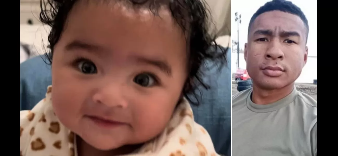 A soldier allegedly killed his 8-month-old daughter after she wouldn't stop crying.