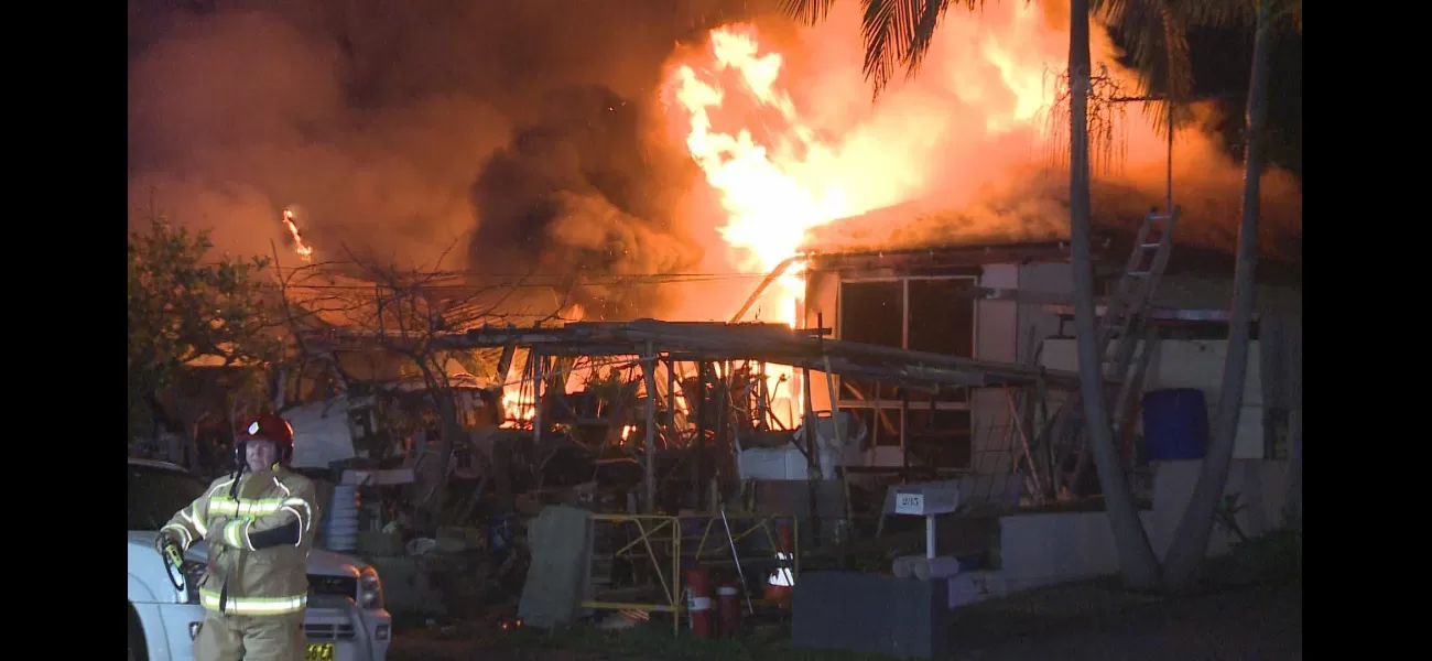 Arson suspect arrested after Sydney house fire leaves one injured