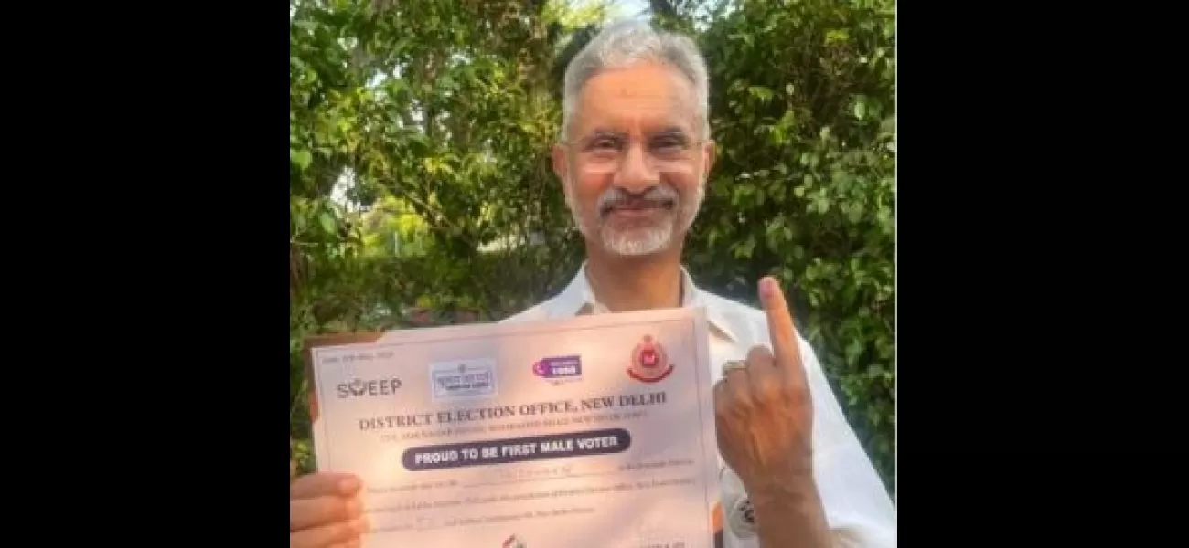 People in Delhi are voting in the Lok Sabha elections, with prominent figures like Jaishankar, Puri, and Atishi casting their votes.